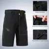 Vêtements de moto ARSUXEO Summer Hommes Cyclisme Shorts VTT Descente Lâche Sports de plein air Équitation Vélo de route Court