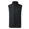 Gilets pour hommes en plein air USB veste de chauffage infrarouge hiver gilet chauffant électrique pour la randonnée sportive surdimensionné 5XL 221206