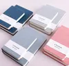 Groothandel A5 A6 Linnen Notebook Fabric Cover Journal NotePand Diary Book Stationery Notebooks Blank Line Paper-Notebook SN5049