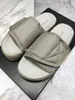 säsong 7 säsong-6 Sandaler Designer tjocksulade Tofflor Skor Reva tofflor OG Summer Beach Inomhus Flat Flip Flops sandal NYLON SLIDES med Box Mockasiner