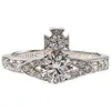 Designer Vvan Ring West Empress Ismene est des diamants Saturn Rings2867495