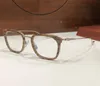 Nouveau design de mode monture carrée en titane lunettes optiques GIZZNME rétro style simple et généreux lunettes haut de gamme avec boîte peuvent faire des lentilles de prescription