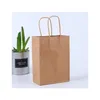 Bolsas de papel para papel de embalagem Kraft Paper Mtifunction High Quality Color macia com manipula