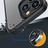 Soft TPU Frosted PC Shockproof aangepaste telefoonhoes voor iPhone 14 Pro Max