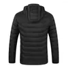 Ski -jassen 11 gebieden Verwarmde jas USB Men Dames Winter Sport Thermische jas Warmtabiel Warm Vest Outdoor Elektrische verwarming Snowboarden