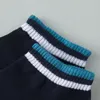 Chaussettes masculines 10 paires / lot double stripe mélange conception invisible Business Summer Quality Quality Buffable Cool Cotton Meias chaussette