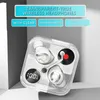 New Fashion E89 Auricolari Bluetooth Mini In-Ear Cuffie wireless TWS trasparenti con microfono Gioco stereo Cuffie per musica retrò