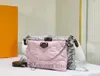 멀티 포케 트 가방 크로스 바디 가방 여성 겨울 따뜻한 핸드백 에코 닐 나일론 멀티 킷 둥근 둥근 동전 지갑 M21056