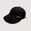 Boll Caps Cokk Women Hat Summer Autumn Baseball Cap Retro Justerbar Wide Brim S For Bucket Solid Color Casual 221205