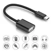 OTG Micro USB Cable Adapter Data Transfer Micro USB masculino para USB 2.0 Uma mulher para Samsung Xiaomi HTC Android Telefone OTG Conector