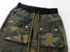 Pantaloni da uomo Camouflage Cargo Pants Uomo Donna Oversize Top Version Tasche multiple Tuta Pantaloni petto T221205