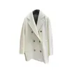Lã feminina outono e inverno 2022 101801 BuCovering Cashmere Coat Premium Premium Medium Long Lã
