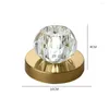 Ceiling Lights Crystal Lamp Energy Saving Flush Mount Light Protect Eyes Corridor Easy Installation For Bedroom Bathroom