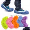 Mops Household Mticolor Floor Mop Bathroom Lazy Shoe Er Removable And Washable Cleaning Slippers Ers Eres Inventory Drop Delivery Ho Dhycf