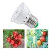 Grow Lights Bigs Feel E27 80 LEDS bitki lambası LED tam spektrum büyüme ampulleri fide içi hidroponik için fito fito