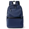 Skolväskor Style Herrbranschen Nylon Solid Color Stora kapacitet Student School Bag Travel Ryggsäck till försäljning 221205