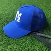 Nouveau TRUCKER HAT Ball Caps Luxury Designers Hat Fashion Trucker Caps avec MA Lettres de broderie de haute qualité