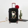 Bag arrangör Anpassad täckning för 18-32 tum mode resväska tjockare elastiska dammpåsar rese tillbehör bagage skyddande fall 221205