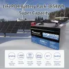 12V 100ah 200AH 280Ah LiFePO4 Batterie BMS intégrée 12.8V Lithium Fer Phosphate Système d'alimentation solaire RV Moteur EU US Tax Free