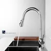 Kitchen Faucets Faucet Copper Pull Out Sink With 360 Degree Swivel Sparayer Single Handle Hole Mixer Tap