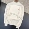 Högre version designertröja broderi huvtröja herr ulltröjor casual sweatshirt pullover jacka