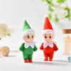 Baby Christmas 10 PC Elf Dolls Baby Elves Zabawki Mini Elf Xmas Dekoracja Doll Doll Tobs Prezenty Małe lalki dobra jakość