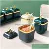 Herb Spice Tools Herb Spice Tools Nordic Rebirth Connt Box Mtifunctional Jar Set Inventory Wholesale Drop Delivery Home Garden Kit Dh56B