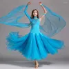 Kolory zużycia scenicznych cekiny sukienki taneczne balowe standardowe ubrania tańca