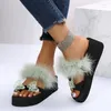Slippers Fashion Fashion Girls in the Heel Soft Bottomy Lightweight Casual 3747