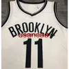 All embroidery 11# IRVING white basketball jersey Customize any number name XS-5XL 6XL