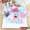 Partifavor med denna ring Key Chain Diamond KeyChain Wedding Favors Baby Shower Party Gift 5Colors Box Packing Drop Delivery Home G DHI97
