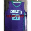 Alla broderier 4 Styles 20# Hayward Purple Basketball Jersey Anpassa valfritt nummer XS-5XL 6XL