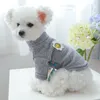 Vestuário para cães roupas de estimação de cães gatos de outono e inverno