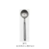 Servis uppsättningar Western Matte Silver Unbreakable rostfritt stål middag Faqueiro Inox Completo Kitchen Cutery Of50DC