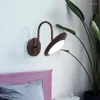 Lampada da parete moderna luce a collo di cigno letto lamparas de techo colgante moderna camera da letto comodino cabecero cama