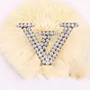 Famous Design Brand Desinger Brooch Women Rhinestone Pearl Letter Brooches Suit Pin Luxurys Fashion Jewelry Clothing Decoration High-Quality Accessories Style-2