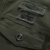 Mens jaquetas vintage masculinas de bombardeiro militar casaco de algodão Autumn Winter Men casual grossa Zipper piloto Bordado Slim Casat 6xl 221207