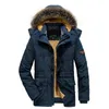 Men's Down Parkas s Leisure Winter Wear with Cashmere and Thick Large Size Medium Long Cotton Coat Jacket Men 221207