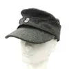 Berets WWII German Elite EM WH Officer Wool Panzer M43 Field Cap Hat Army Green Size EU 57 58 59 60 61 62