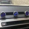 Décorations intérieures voiture tableau de bord thermomètre humidimètre horloge à Quartz cadran mécanique climatisation sortie ornements