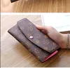 designer leather long Bamboo wallet Fashion women organizer wallets classic long purse lady money bag zipper pouch coin pocket cY52529