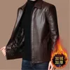 Heren Jackets Men Leather Suit Jack Men Slim Fit Short Coat Men Mode Lederen jas Streetwear Casual Blazer Jackets Male bovenkleding Heren 221205
