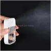 Sprayers Sprayers Portable Square Per Spray Bottle 45Ml Alcohol Watering Hand Sanitizer Refillable Sile Set Makeup Atomizer For Trav Dhfgk