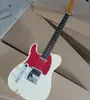 Left Hand 6 Strings Relic White Electric Guitar with Rosewood Fretboard Customizable