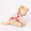 Vêtements de chien Loisirs Temps d'impression mince Animaux de compagnie Vêtements de chien Underwaist Fadou Caniche Gilet d'été 2 8WS T2 Drop Livraison Maison Jardin Pet Su Dhay1