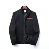 Jaquetas Jaqueta masculina de designer de moda de marca Clássico xadrez resistente a rugas Casaco primavera e outono casaco trincheira com zíper Outerwear Sport M L XL 2XL 3XL Pa