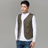 Gilet da uomo Gilet da uomo Giacca autunno caldo senza maniche Gilet maschile invernale casual Gilet taglie forti Veste Homme Gilet trapuntato nero 221206