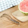 Bakeware Tools 304 Rostfritt stål Vattenmelon Artifakt Skivkniv Kniv Corer Fruit and Vegetable Kitchen Accessories Gadgets