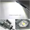 Street Lights LED Street Light 150W Outdoor Waterdicht paal Wandpad voor Tuinparkeerlamp Drop Leving Lights Lighting Otuie