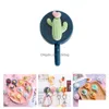 Ganci Rails 1Pc Simpatico gancio da parete portachiavi porta appesa gancio autoadesivo in plastica cartone animato a forma di frutta per la decorazione della camera dei bambini Invento Dhdrt